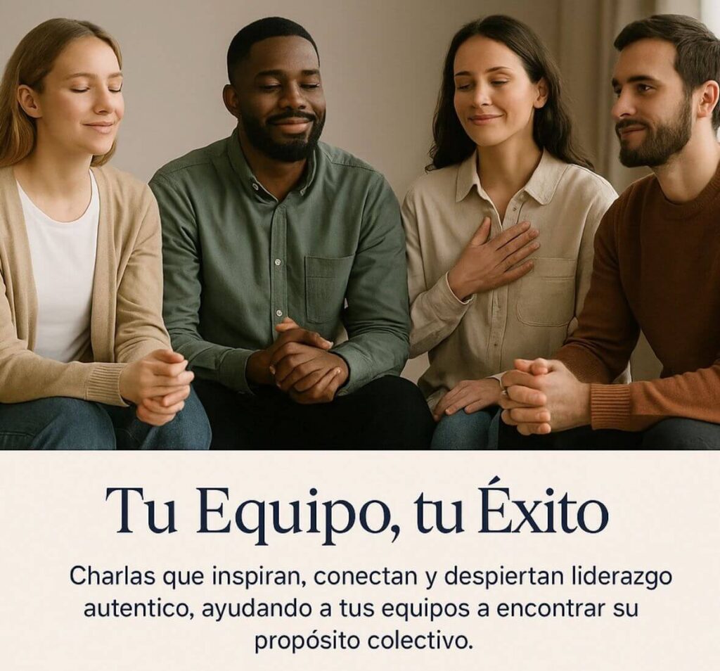 las “Charlas Motivacionales para Organizaciones” de Andrea Villegas son 1- El Poder de Liderar en Crecimiento y Entornos de Cambio 2- Bienestar Integral y Gestión del Estrés Laboral 3- Comunicación Efectiva y Resolución de Conflictos 4- Propósito y Motivación 5- Cultura de Innovación, Creatividad y Pensamiento Ágil 6- Diversidad, Equidad e Inclusión 7- Alto Rendimiento Sostenible
